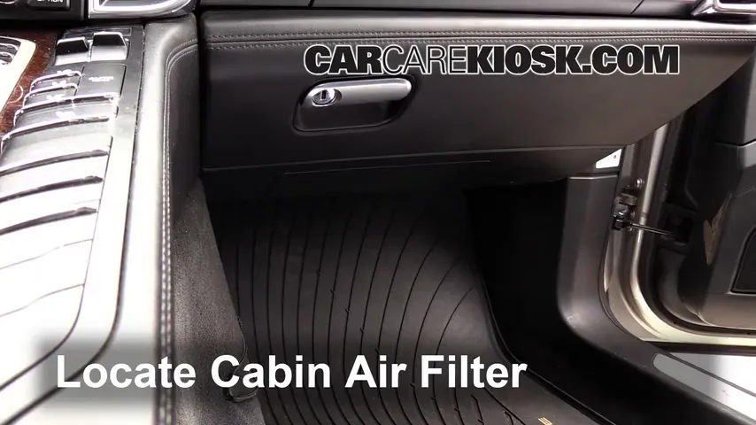 2010 Porsche Panamera 4S 4.8L V8 Air Filter (Cabin)